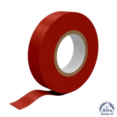 Лента изоляционная ПВХ (Полимерпак) 15 мм красная купить в Нижнекамске